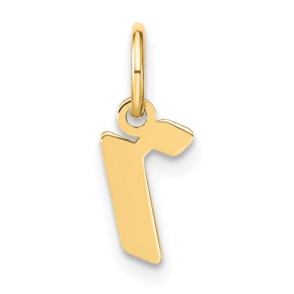 14ky Lowercase Letter R Initial Pendant-XNA1383Y/R