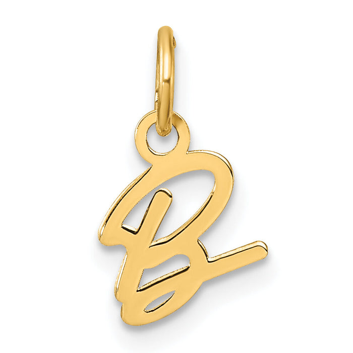 14K Uppercase Letter B Initial Charm-XNA1467Y/B