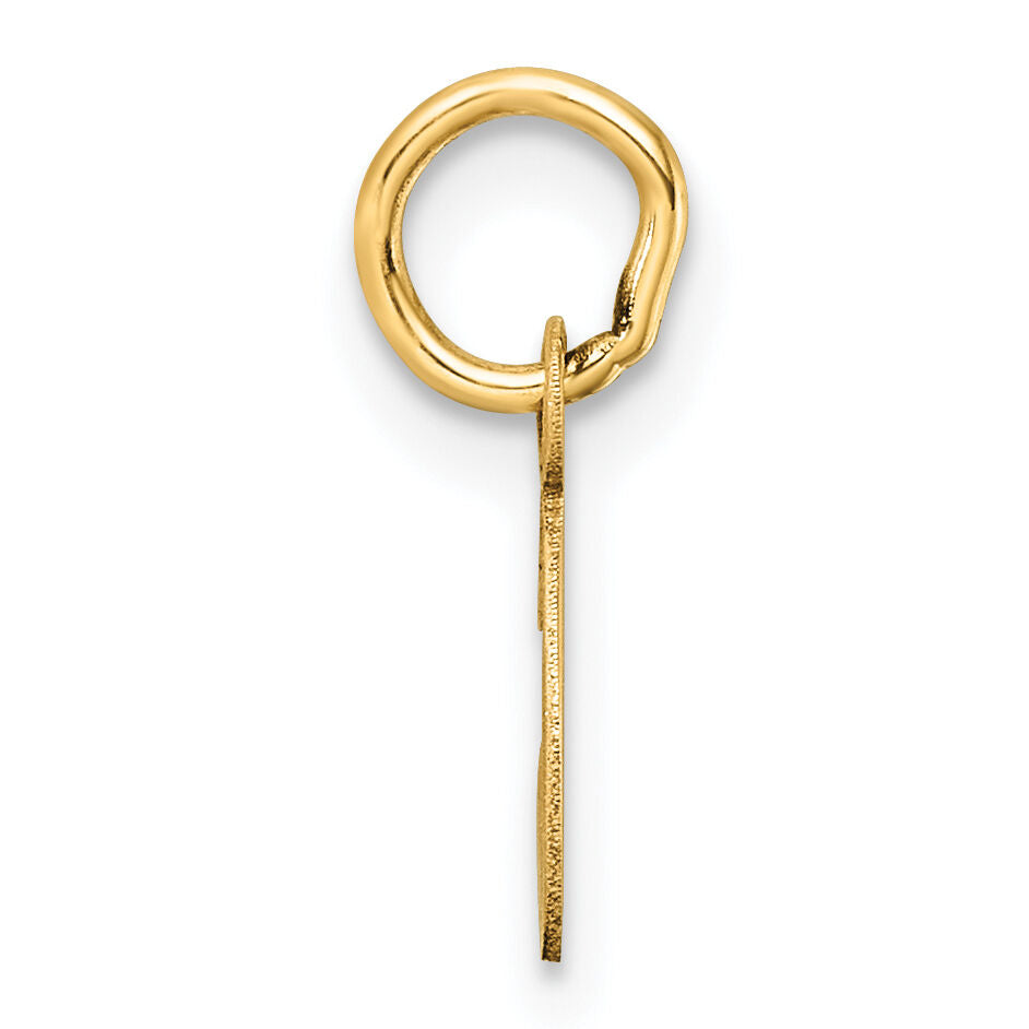 14K Uppercase Letter C Initial Charm-XNA1467Y/C