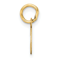 14K Uppercase Letter C Initial Charm-XNA1467Y/C