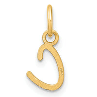 14K Uppercase Letter C Initial Charm-XNA1467Y/C