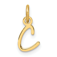 14K Uppercase Letter C Initial Charm-XNA1467Y/C