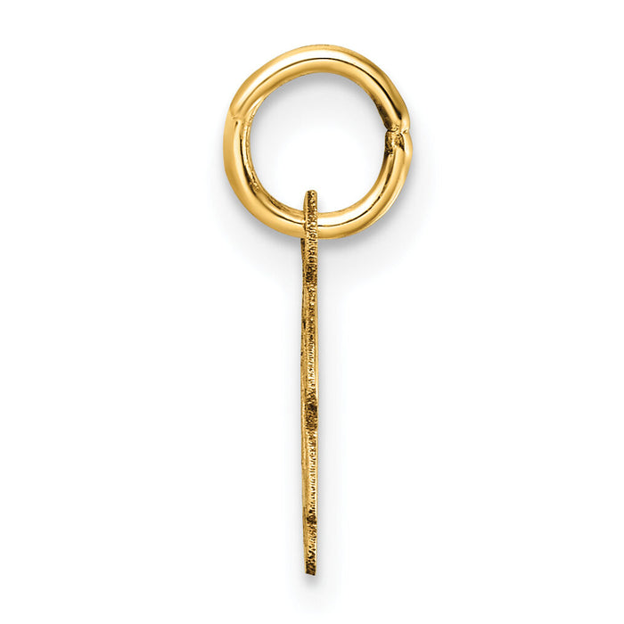 14K Uppercase Letter D Initial Charm-XNA1467Y/D