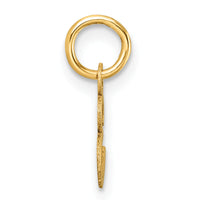 14K Uppercase Letter E Initial Charm-XNA1467Y/E