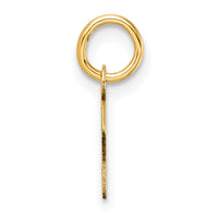 14K Uppercase Letter F Initial Charm-XNA1467Y/F