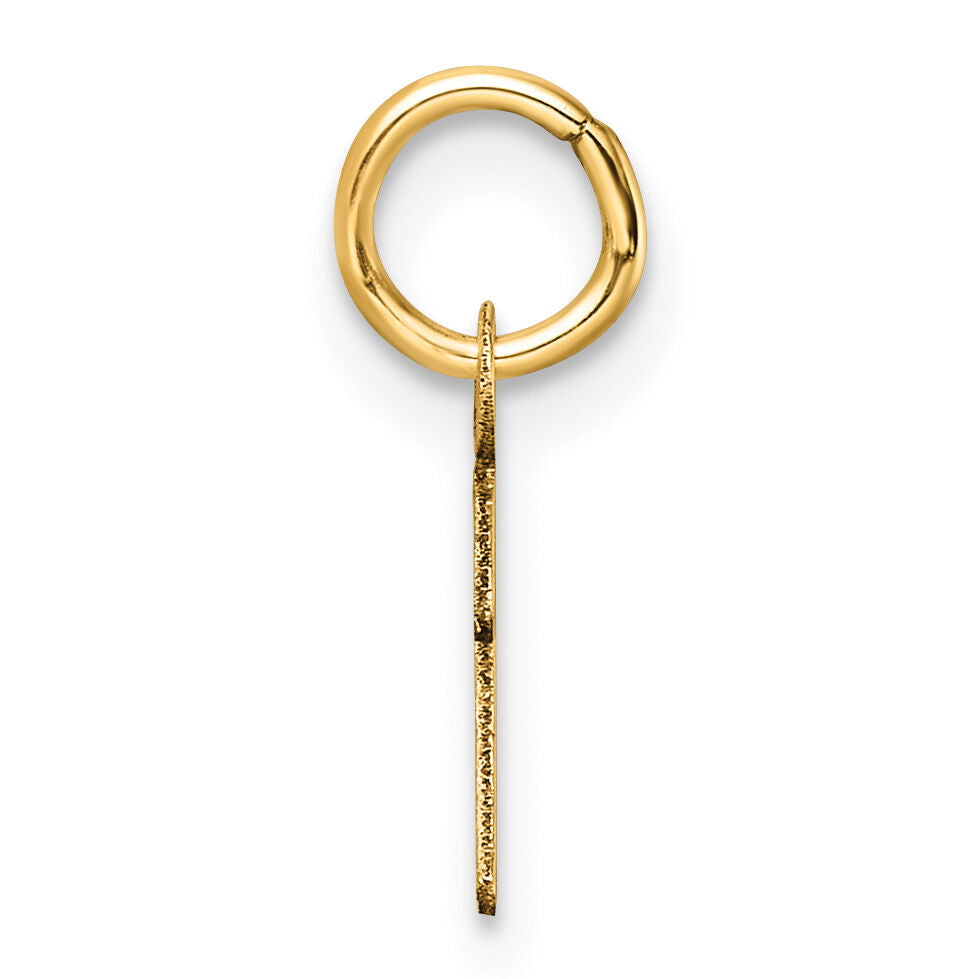 14K Uppercase Letter I Initial Charm-XNA1467Y/I
