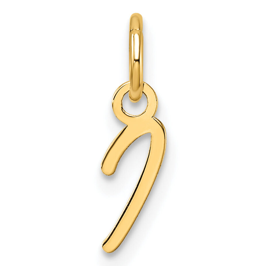 14K Uppercase Letter I Initial Charm-XNA1467Y/I