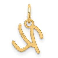 14K Uppercase Letter K Initial Charm-XNA1467Y/K