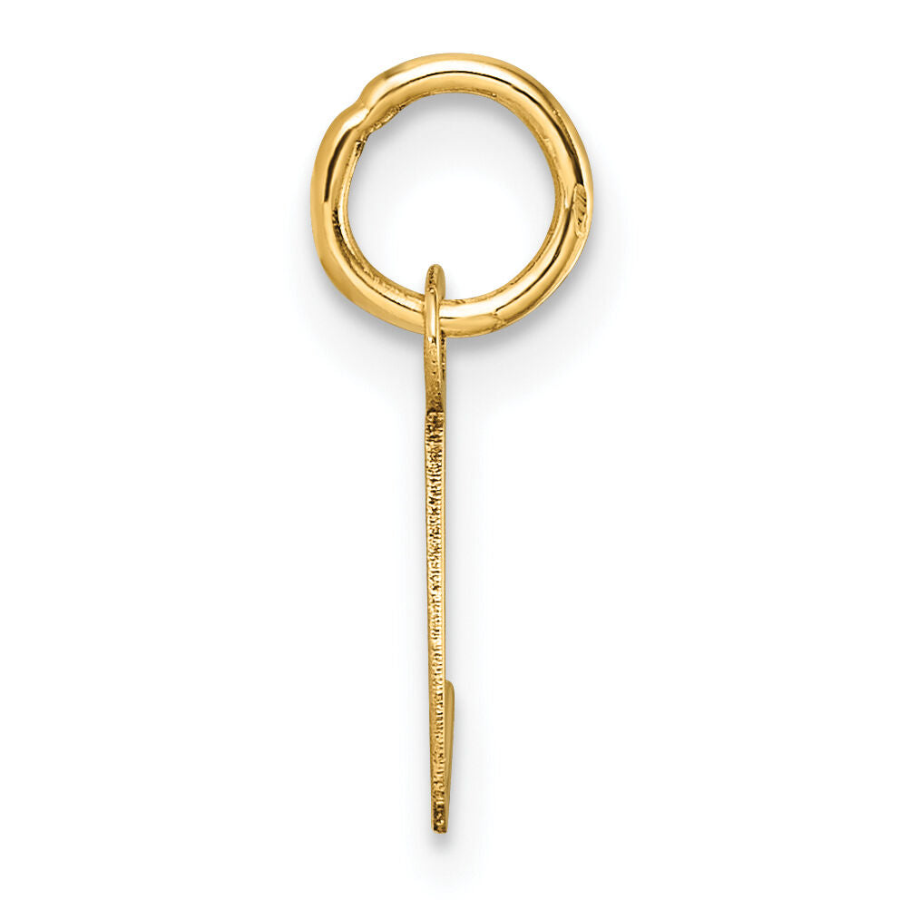 14K Uppercase Letter L Initial Charm-XNA1467Y/L