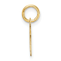 14K Uppercase Letter M Initial Charm-XNA1467Y/M