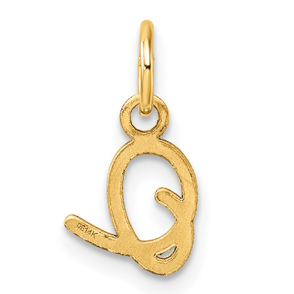 14K Uppercase Letter O Initial Charm-XNA1467Y/O