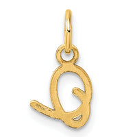 14K Uppercase Letter O Initial Charm-XNA1467Y/O