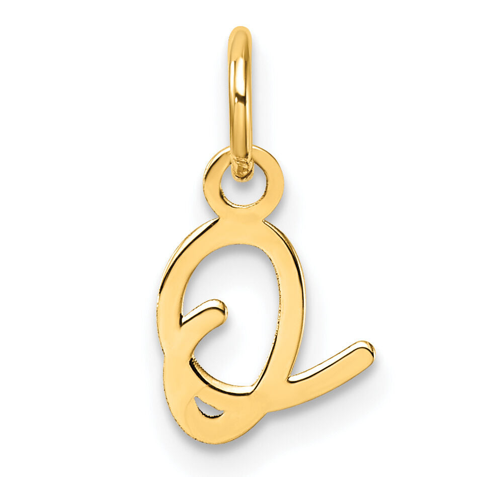 14K Uppercase Letter O Initial Charm-XNA1467Y/O