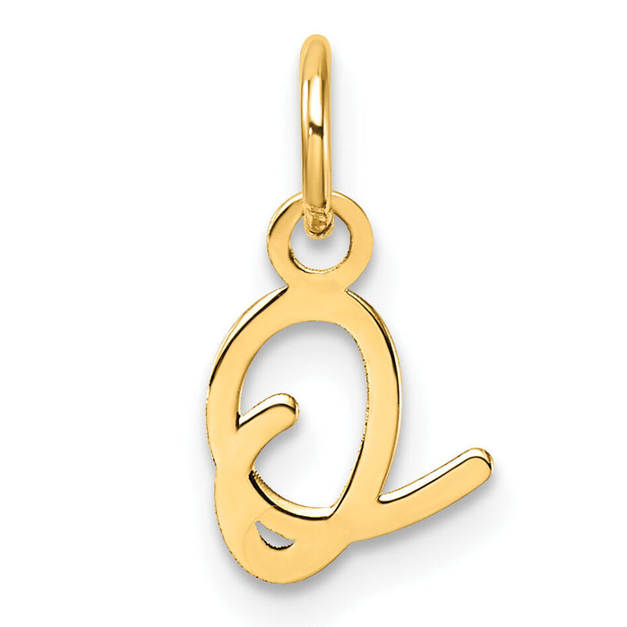 14K Uppercase Letter O Initial Charm-XNA1467Y/O