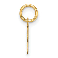 14K Uppercase Letter R Initial Charm-XNA1467Y/R