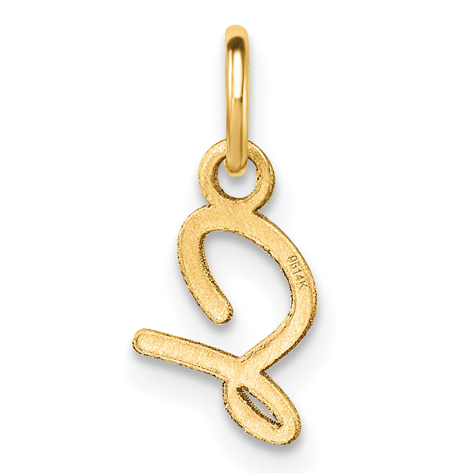 14K Uppercase Letter S Initial Charm-XNA1467Y/S