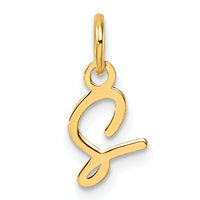 14K Uppercase Letter S Initial Charm-XNA1467Y/S