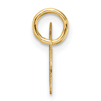 14K Uppercase Letter W Initial Charm-XNA1467Y/W