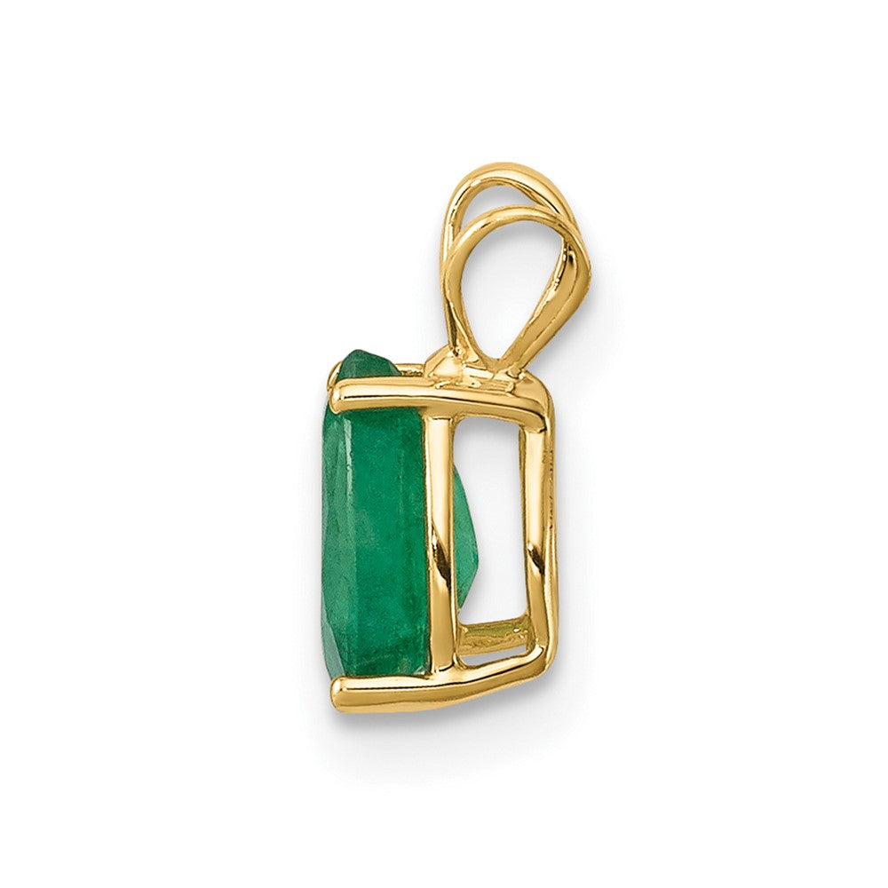 14k Emerald pendant-XP1010E