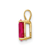 14k Ruby pendant-XP1010R