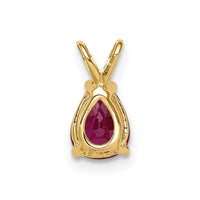 14k Ruby pendant-XP1010R