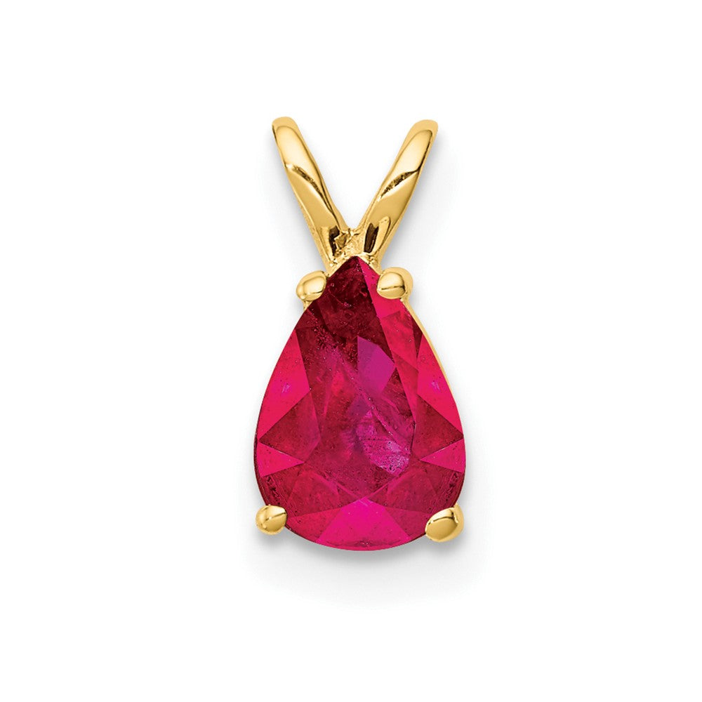 14k Ruby pendant-XP1010R