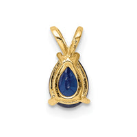 14k Sapphire pendant-XP1010S
