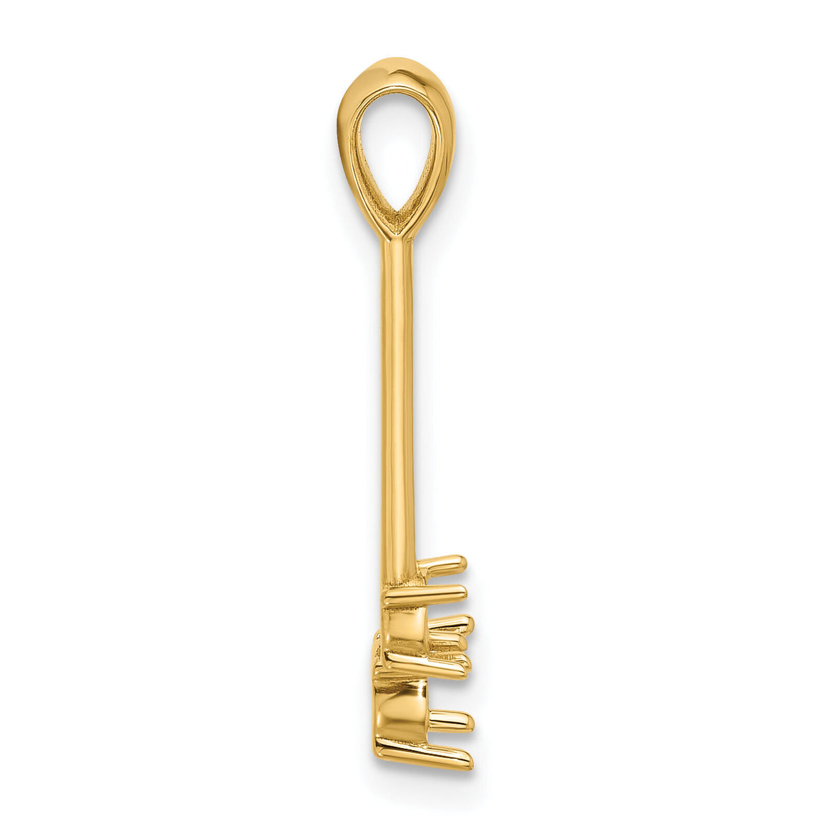 14k Diamond Two Stone Pendant Mounting-XP1566