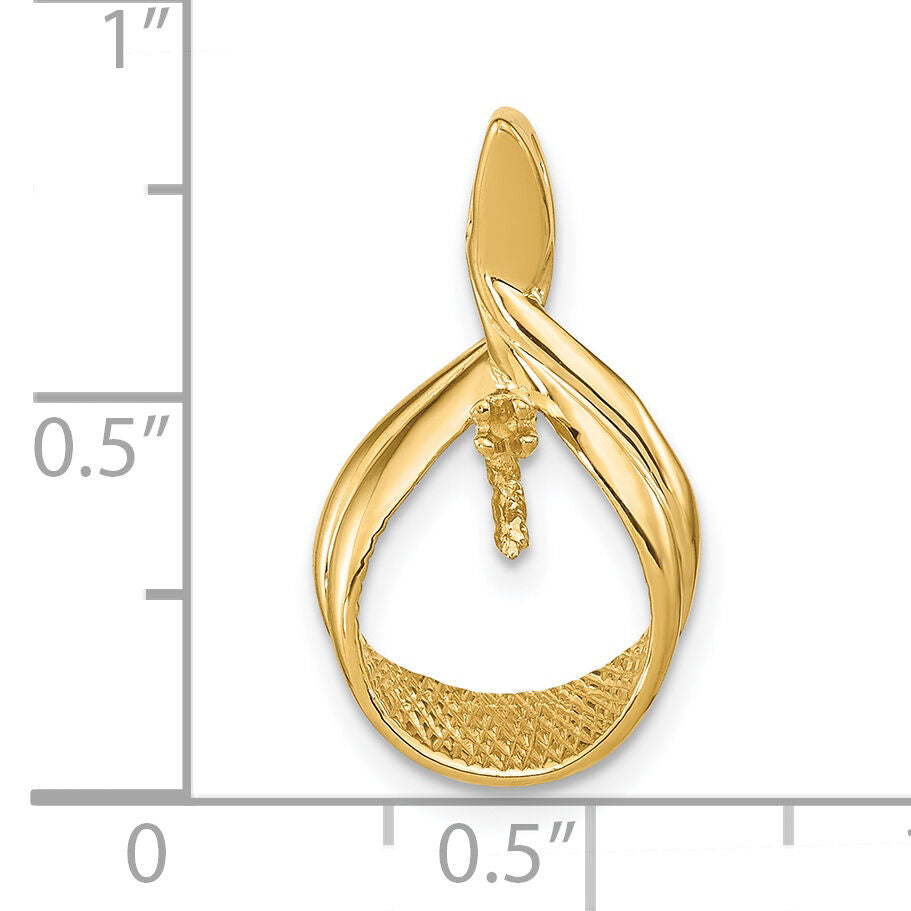 14k Pearl pendant mounting-XP1742