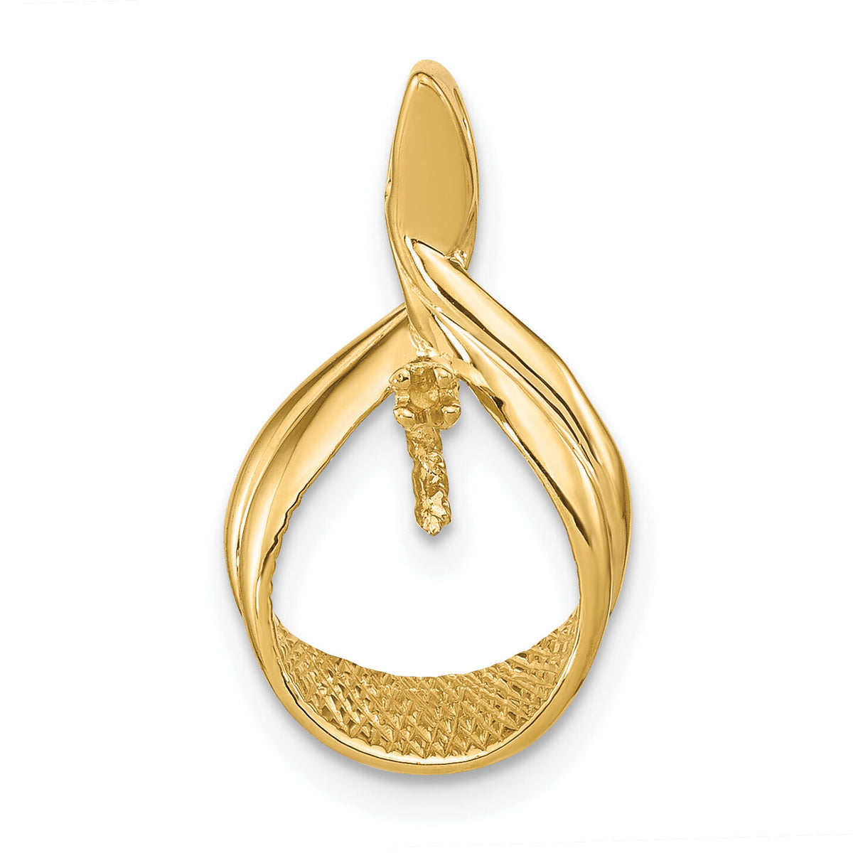 14k Pearl pendant mounting-XP1742