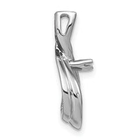 14k White Gold Pearl Pendant Mounting-XP1743