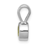 14k White Gold .55 Peridot Pendant-XP2096PE