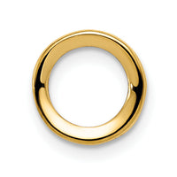 14k 5mm Round Bezel Pendant Mounting-XP320