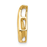 14k 3.4mm A Diamond Teardrop Shape Chain Slide-XP669A