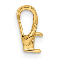 14k Holds 2.9mm Stone, Chain Slide Mounting-XP686