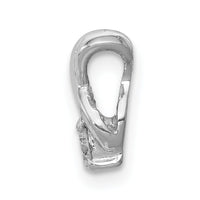 14k White Gold 2.9mm AA Diamond Chain Slide-XP686WAA