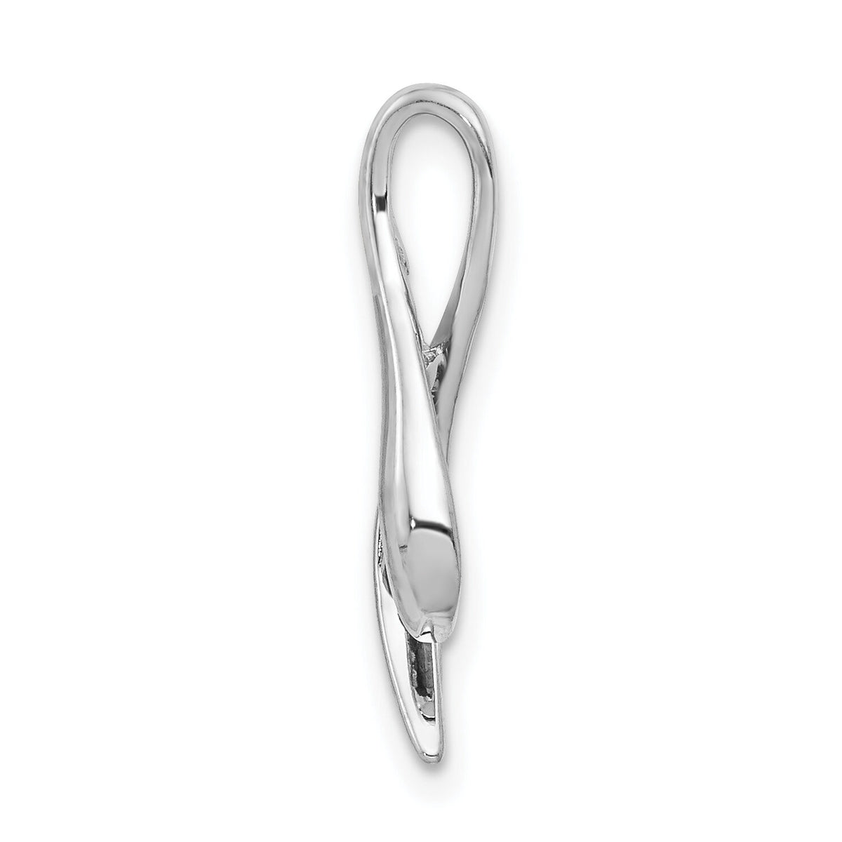 14k White Gold 3mm Ruby Pendant-XP951R