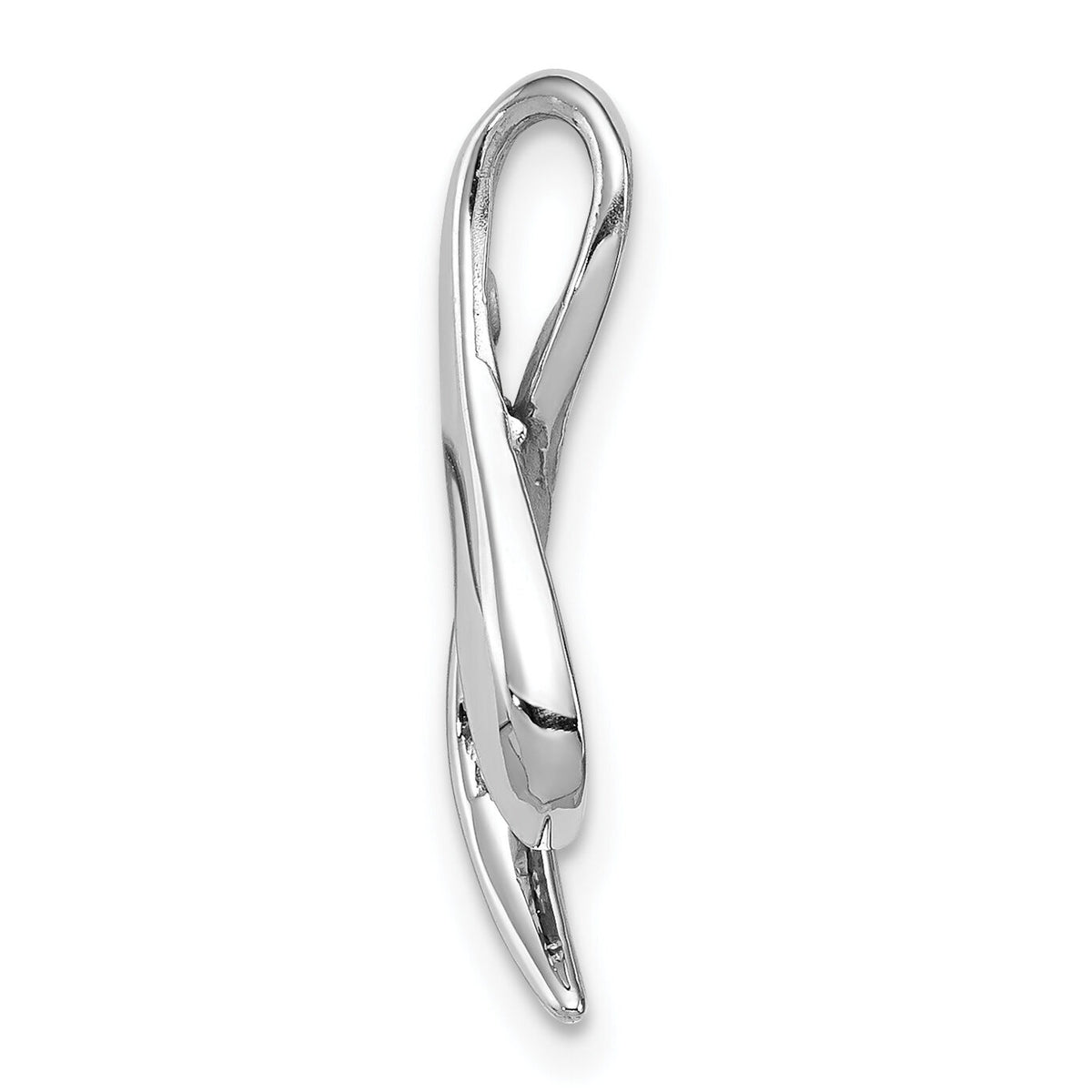 14k White Gold Sapphire pendant-XP951S