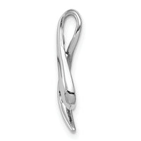 14k White Gold Sapphire pendant-XP951S
