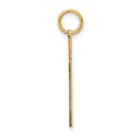 14K Laser Designed Cross Pendant-XR1009