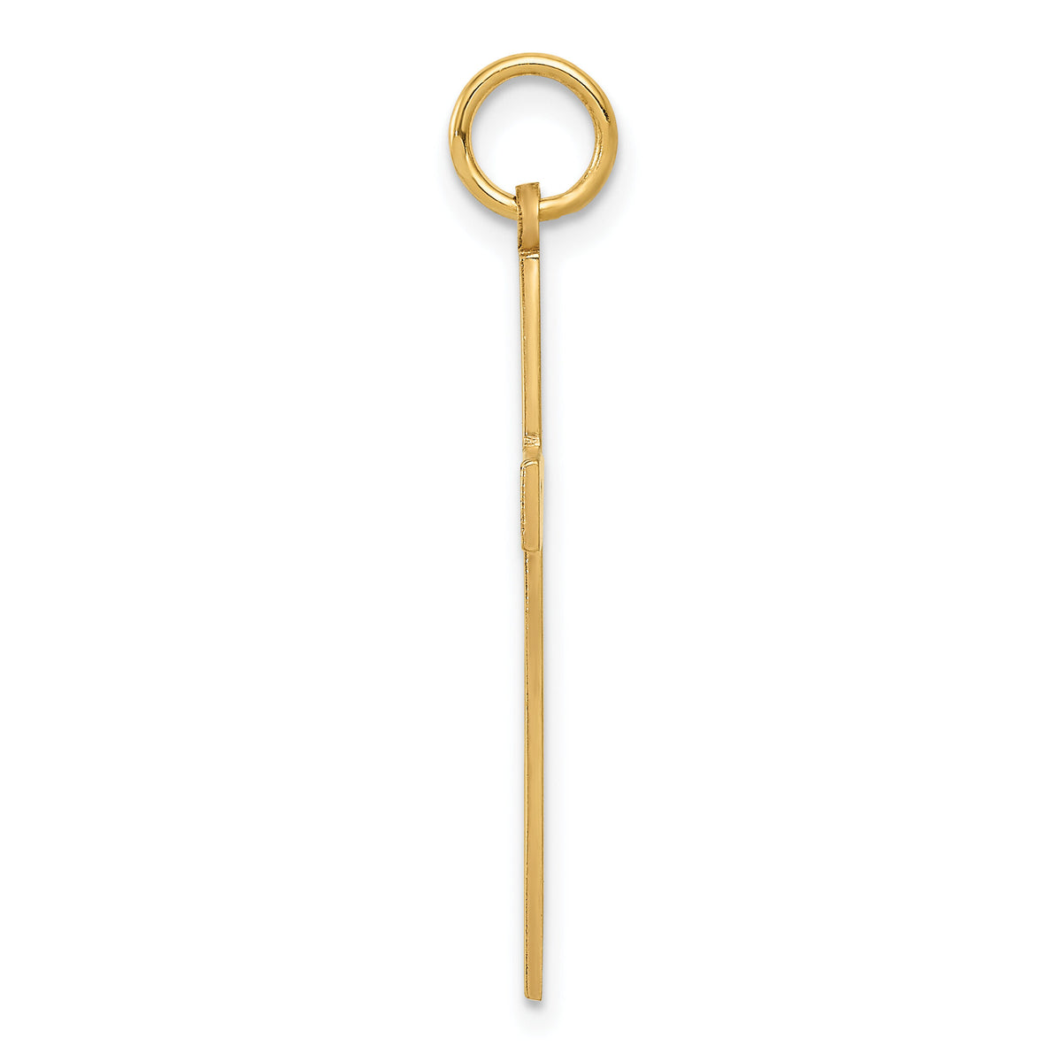 14K Laser Designed Cross Pendant-XR1050