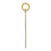 14K Laser Designed Cross Pendant-XR1050