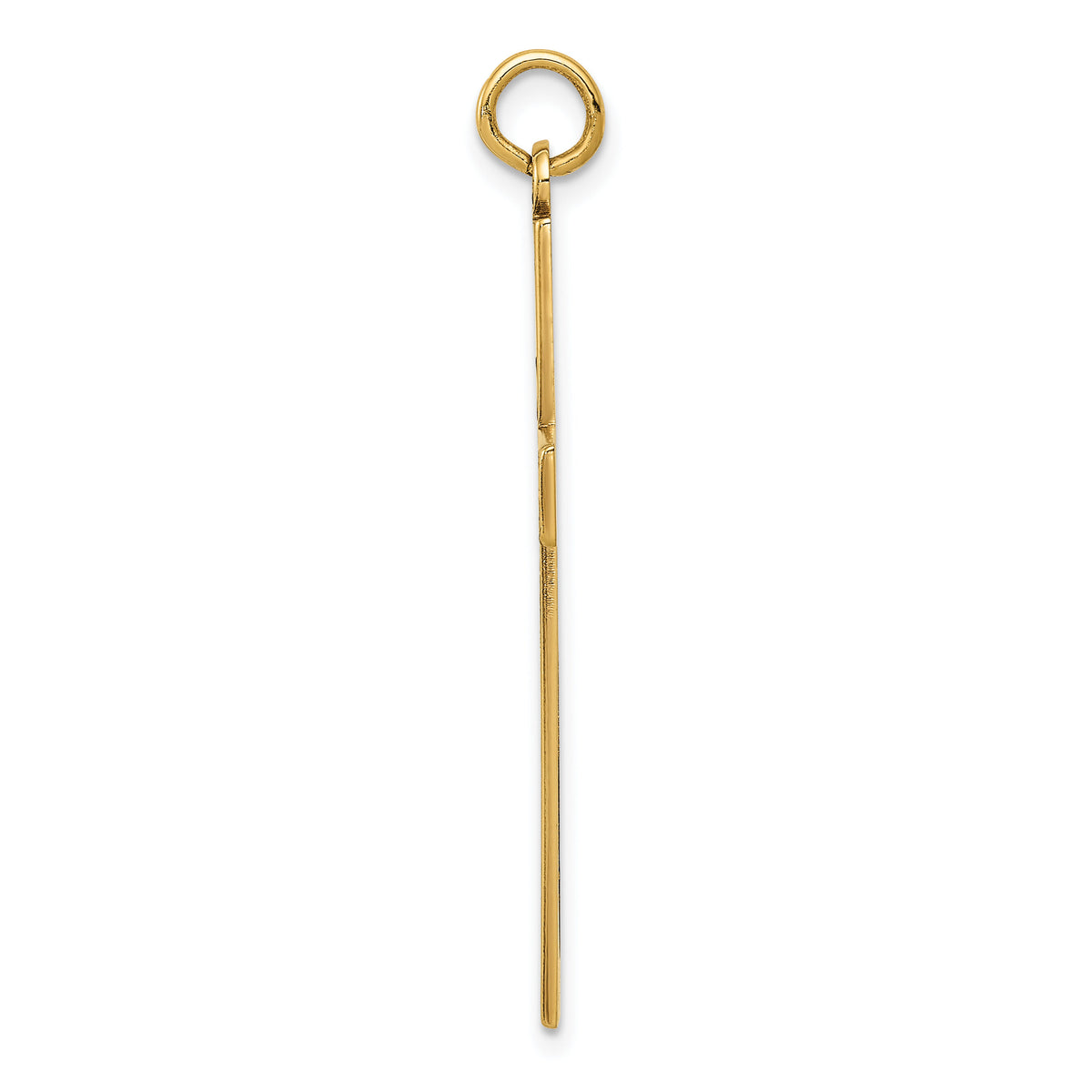 14K Laser Designed Cross Pendant-XR1051