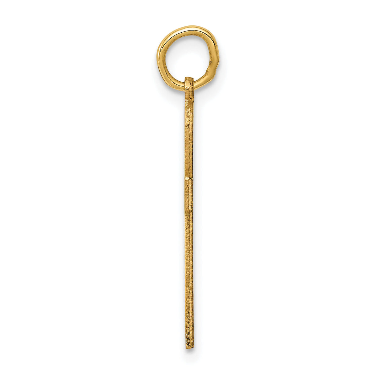 14K Laser Designed Ankh Cross Charm-XR1065