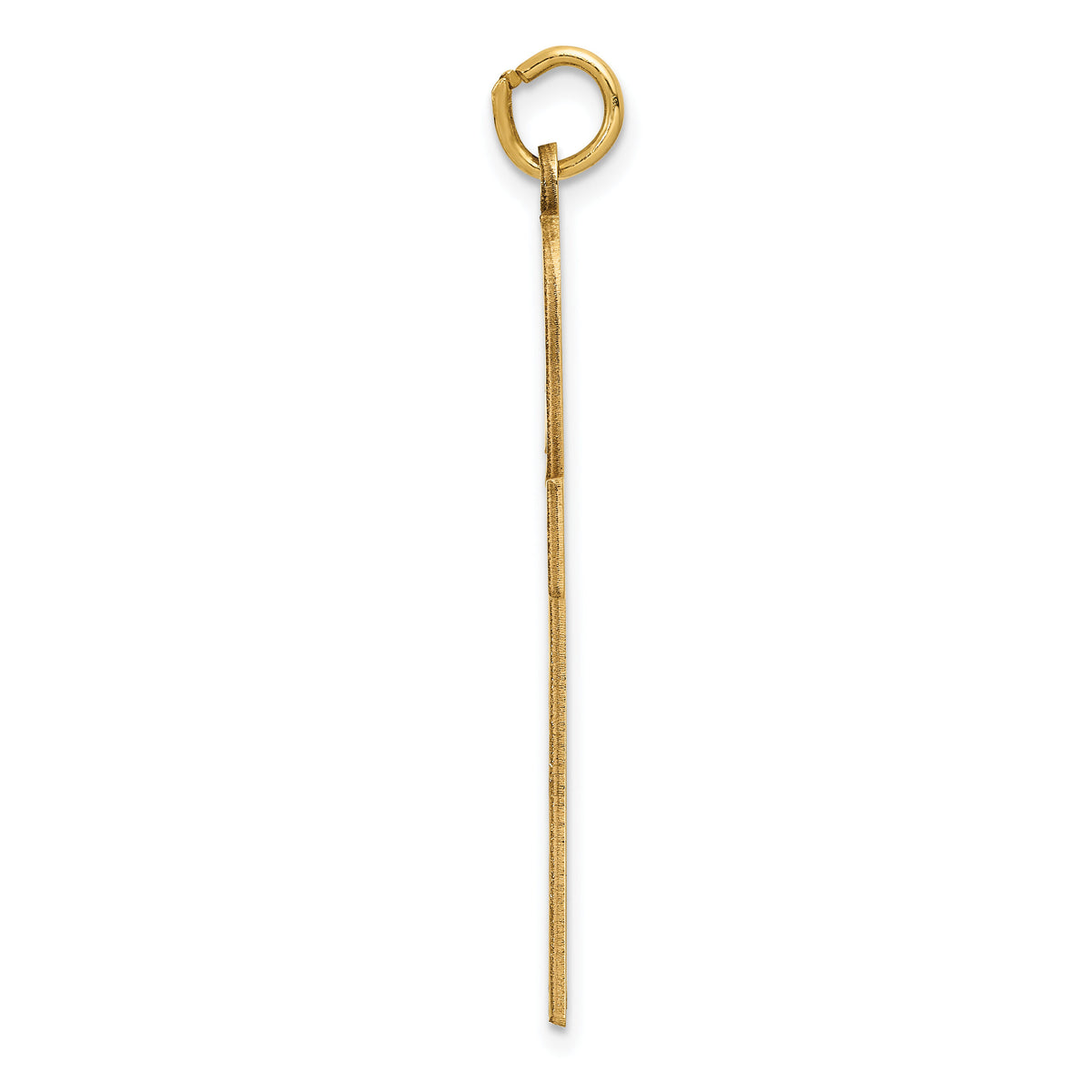 14K Laser Designed Ankh Cross Pendant-XR1067