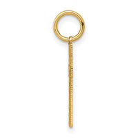 14K Laser Designed Cross Charm-XR1090