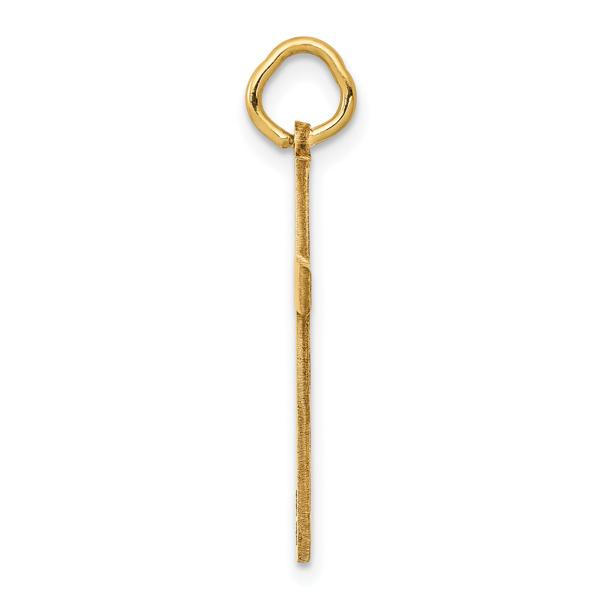 14K Laser Designed Cross Charm-XR1199