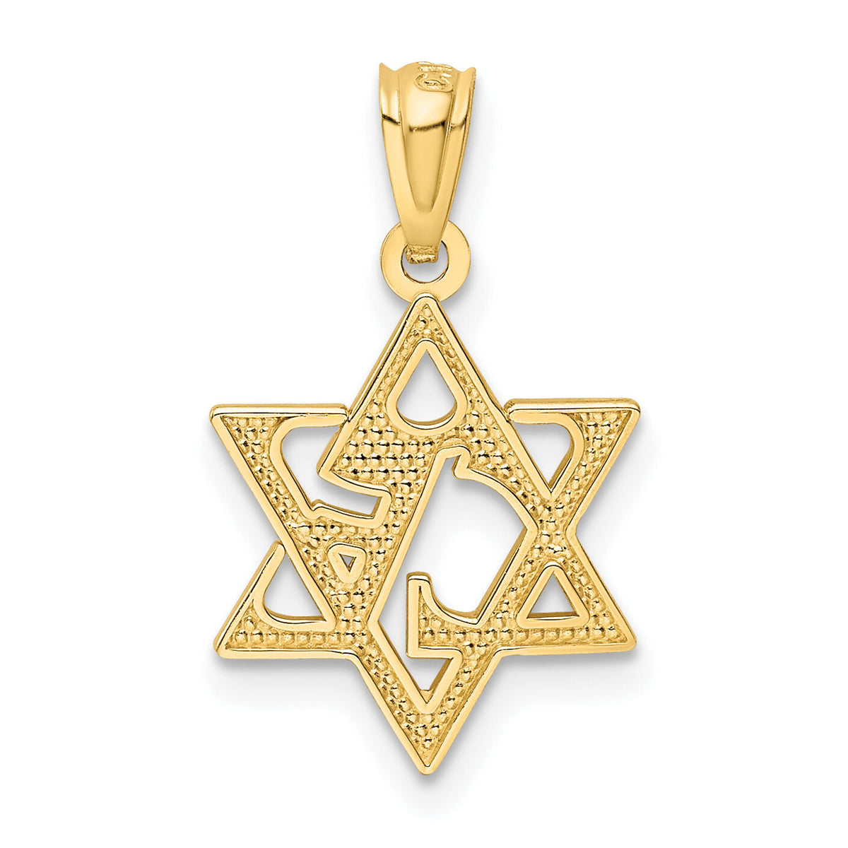 14k Star of David Pendant-XR1212