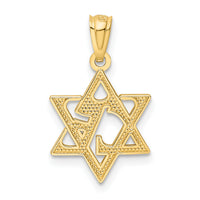 14k Star of David Pendant-XR1212