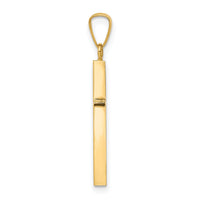 14k Cross Pendant-XR130